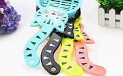 Cute Cat Face Shape Litter Scoop – Durable Plastic Cat Litter Shovel with Comfortable Handle
