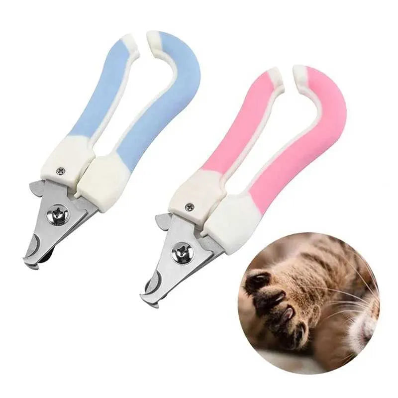 Cat Nail Cutter with Safety Guard & Nail File | Pet Grooming Tool