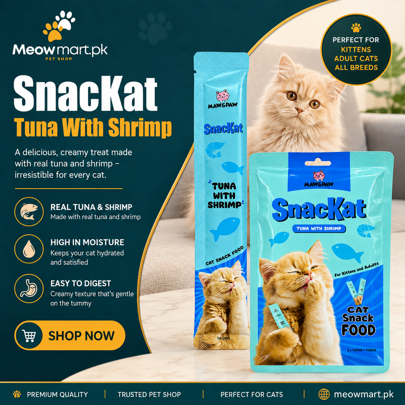 Snackat Tuna With Shrimp Cat Snack / Cat Treat – 70g