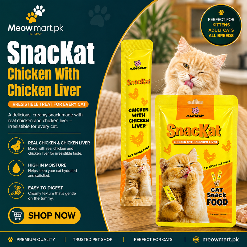 Snackat Chicken With Chicken Liver Cat Snack / Cat Treat – 70g