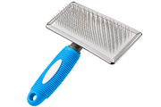 Pet Slicker Brush for Cats – Steel Pin Grooming Brush with Non-Slip Handle (Small/Medium/Large/XL)
