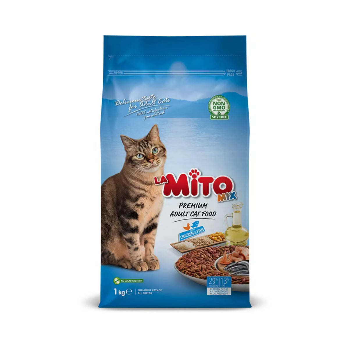 MITO Cat Food Chicken & Fish Mix | Balanced Nutrition for Cats in Pakistan