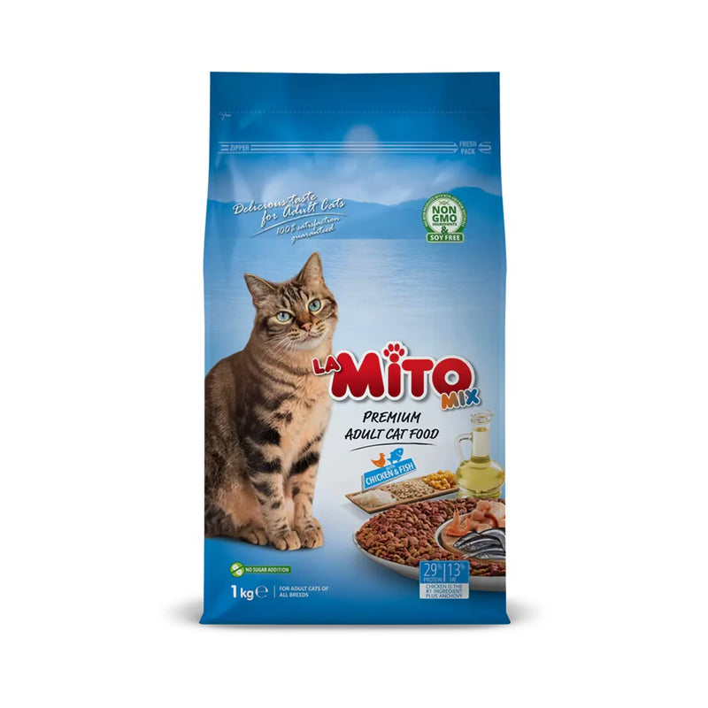 MITO Cat Food Chicken & Fish Mix | Balanced Nutrition for Cats in Pakistan