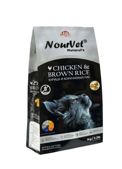 Nourvet Cat Food – Complete Nutrition for All Life Stages Cats