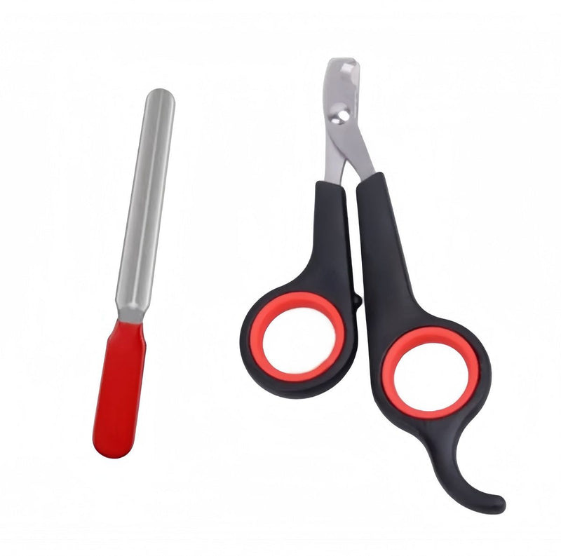 Cat Nail Cutter & Nail File Set (14cm) | Safe Pet Grooming Tool