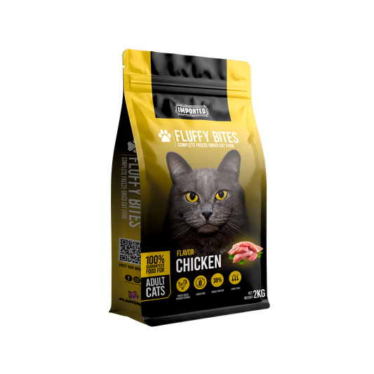 Fluffybites Premium Cat Food | Healthy, Tasty & Nutritious