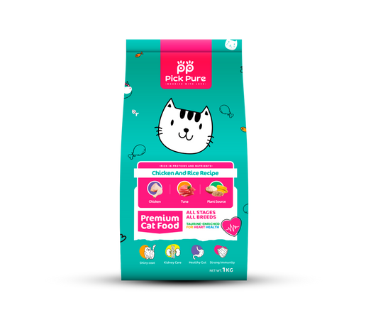 Pick Pure Premium Cat Food – 100% Natural Nutrition for Healthy & Active Cats