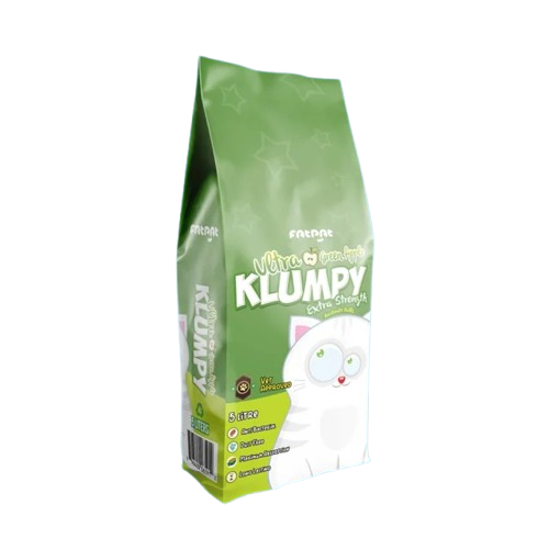 Ultra Klumpy Green Apple Cat Litter 5L – Strong Clumping & Fresh Odor Control