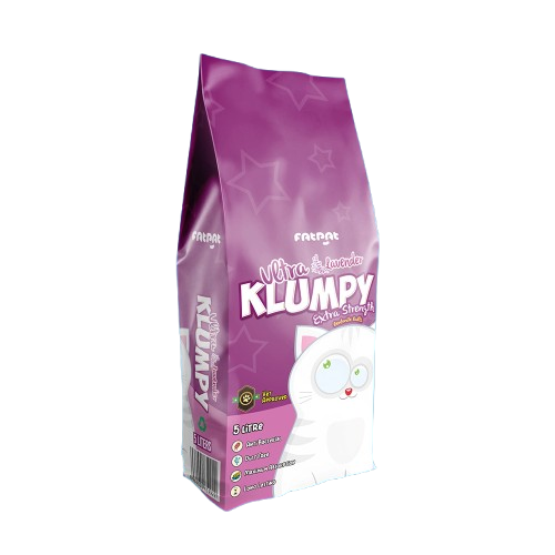 Ultra Klumpy Lavender Cat Litter 5L – Extra Strong Clumping & Odor Control